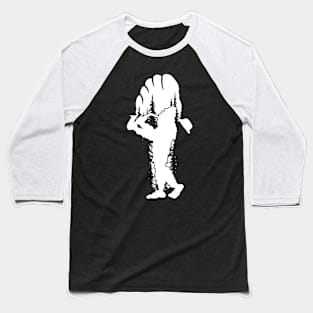 Bigfoot Play Saxophone Baseball T-Shirt